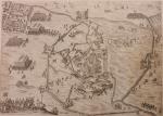 Bast, Pieter (toegeschreven) - [PRENT] De Belegering van Grol in 1597 (Groenlo met verdedigingswerken)