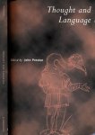 Preston, John (editor) - Thought and Language
