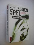 Anscombe, Roderick / Hoog, C.de, vert.. - Het leugenspel. Een intelligent steekspel verandert in een nachtmerrie Anscombe, Roderick / Hoog, C.de, vert.. - Het leugenspel. Een intelligent steekspel verandert in een nachtmerrie