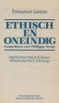 Emanuel Levinas - Ethisch en oneindig