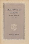 Buckler, J.C. - Drawings of Oxford. 1811-27