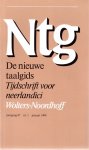 Gerritsen, W.P. e.a. (redactie) - De nieuwe taalgids, jaargang 87, nummer 1, januari 1994