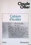 Ollier, Claude - Cahiers décolier (1950-1960)