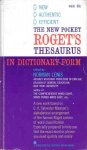 Lewis, Norman (ed.) - The new pocket Roget`s thesaurus in dictionary form