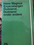 H.M. Enzensberger - Duitsland duitsland onder andere