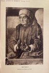  - [Reproduction, 20th century] Portret of Boethius, after the painting: Schilderij van Justus van Gent, from "leven en Werken", 3de jaargang, 1 p.