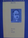 Spaans, Eric - Willem Frederik Bon.- 1904-1990. -   leven en werk