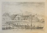Simon Fokke (1712-1784) after Hendrick Avercamp (1585-1634) - [Antique print, etching, oude prent Schellingwoude] Te SCHELLINGWOUDE, Ao 1619 (Amsterdam Noord), published ca. 1722/84.