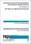 J.H.M. Evers (samenst.), P.G.J. Post (red.). - Historisch repertorium met betrekking tot Wittem als bedevaartsoord.