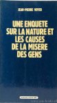 VOYER, J.P. - Une enquête sur la nature et les causes de la misère des gens.