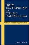 Rydgren, Jens. - From Tax Populism to Ethnic Nationalism: Radical Right-wing Populism in Sweden. Rydgren, Jens. - From Tax Populism to Ethnic Nationalism: Radical Right-wing Populism in Sweden.