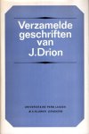 Drion, J. - Verzamelde geschriften van J. Drion.