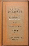 Schnitzler, Arthur - Arthur Schnitzler, gesammelte Werke Band II