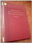 BUCHHOLZ, PETER. - Bibliographie zur alteuropäischen Religionsgeschichte, 1954-1964. Literatur zu den antiken Rand- und Nachfolgekulturen im außermediterranen Europa unter besonderer Berücksichtigung der nichtchristlichen Religionen.
