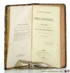 Laurentie, M. - Introduction a la philosophie, ou traite de l'origine et de la certitude des connoissances humaines. Deuxieme edition.
