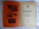 Meerdere. - Handboek 1954 van de Koninklijke Nederlandsche Automobiel club.