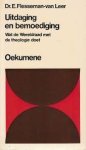 Flesseman- van Leer, Dr. E. - Uitdaging en bemoediging - Wat de Wereldraad met de theologie doetOekumene