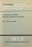 VAN DER STOCKT L. - Twinkling and twilight. Plutarch's reflections on literature.