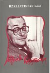 Cartens, Daan , Johan Diepstraten en Phil Muysson - Bzzlletin nr. 145. Alfred Kossmann nummer