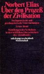Elias, Norbert. - Über den Prozess der Zivilisation. Soziogenetische und psychogenetische Untersuchungen. Erster Band: Wandlungen des Verhaltens in den weltlichen Oberschichten des Abendlandes. Zweiter Band: Wandlungen der Gesellschaft Entwurf zu einer Theorie ...