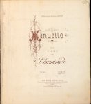 Chaminade, Cécile: - Minuetto pour piano. Op: 23
