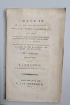 Citters, A. C. van - Lofrede op den Edel Wel Geboren Heer Nicolaas Cornelis Lambrechstsen Citters, A. C. van - Lofrede op den Edel Wel Geboren Heer Nicolaas Cornelis Lambrechstsen