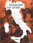 Lutz, Wilhelm - Italien im Lied - Eine Sammlung der bekanntesten Lieder für Klavier mit übergelegtem Text leicht gesetzt