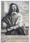 Meyssens, Joannes (1612-1670), Theodor van Kessel (ca. 1620-1660), after Johannes Popels (ca. 1600-1664) - [Antique print, engraving/gravure] Portrait of Jacob Stoopius, published ca. 1630-1660.