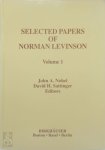 [Ed.] John A. Nohel , [Ed.] David H. Sattinger - Selected Papers of Norman Levinson - Volume 1