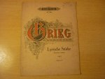 Grieg; Edvard (1843-1907) - Lyrische Stucke - Helft I; Opus 12; (Morceaux lyriques - Lyric Pieces) Grieg; Edvard (1843-1907) - Lyrische Stucke - Helft I; Opus 12; (Morceaux lyriques - Lyric Pieces)