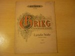 Grieg; Edvard (1843-1907) - Lyrische Stucke - Helft I; Opus 12; (Morceaux lyriques - Lyric Pieces)