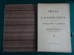 Herman, Joseph. - Villa's en landhuizen. Ontwerpen van Moderne Villa's en Landhuizen door Joseph Herman Architect te Amsterdam