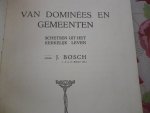 Bosch J - van dominées  en gemeenten