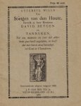 Houte, Soetgen van den - Houte, Soetgen van den-Uyterste wille