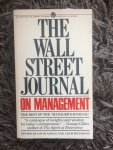 Asman & Meyerson, editors - The Wall Street Journal on management