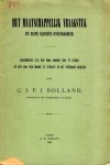 Bolland, G.J.P.J. - Het maatschappelijk vraagstuk : en zijne slechte oneindigheid.