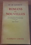 Lafayette, Mme de - Romans et Nouvelles. Textes revus sur les éditions originales avec une introduction, une bibliographie et des notes par Emile Magne