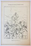 Braakensiek, Johan (1858-1940) - [Original lithograph/lithografie by Johan Braakensiek] De Boeren bij het hooren van Edwards troonrede, 24 Februari 1901, 1 pp.