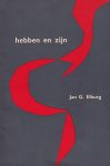 Elburg, Jan G. - Hebben en zijn