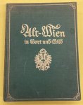 TIETZE, HANS. - Alt-Wien in Wort und Bild. Vom Ausgang des Mittelalters bis zum Ende des XVIII. Jahrhunderts. Mit 230 Abbildungen auf 144 Tafeln und 8 farbigen Kunstbeilagen.