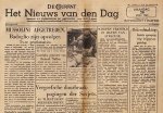 DAGBLAD - De Courant. Het Nieuws van den Dag. 11 nummers uit 1943-1945.