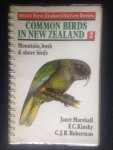 Marschall, J. & E.C.Kinsky & C.J.R. Robertson - Common Birds in New Zealand, Mountain, bush & shore birds