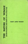 Warren, Mary Anne. - The nature of woman : an encyclopedia & guide to the literature.