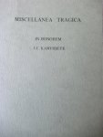 Bremer, J.M. e.a. - Miscellanea Tragica in honorem J.c. Kamerbeek