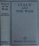 BAINVILLE, Jacques - Italy and the War. BAINVILLE, Jacques - Italy and the War.