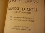Haydn; J. - Messe D-Moll (NELSON - MESSE) - Fur viersimmigen Chor Soli, Orchester und Orgel