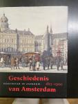 Carasso-Kok; Marijke, Frijhoff Willem, Prak maarten, Rooy, Piet de (red.) - Geschiedenis van Amsterdam (complete set 5 delen, zie bij Info)