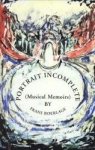 BOERLAGE, FRANS - Portrait incomplete (musical memoirs) BOERLAGE, FRANS - Portrait incomplete (musical memoirs)
