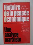 Frantzen, Pieter - Histoire de la pensée économique. Une analyse marxiste.