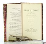 James, William / George Dumas. - La théorie de l'émotion. Précédé d'une introduction par Le Dr Georges Dumas. Traduit de l'anglais. Troisième edition.